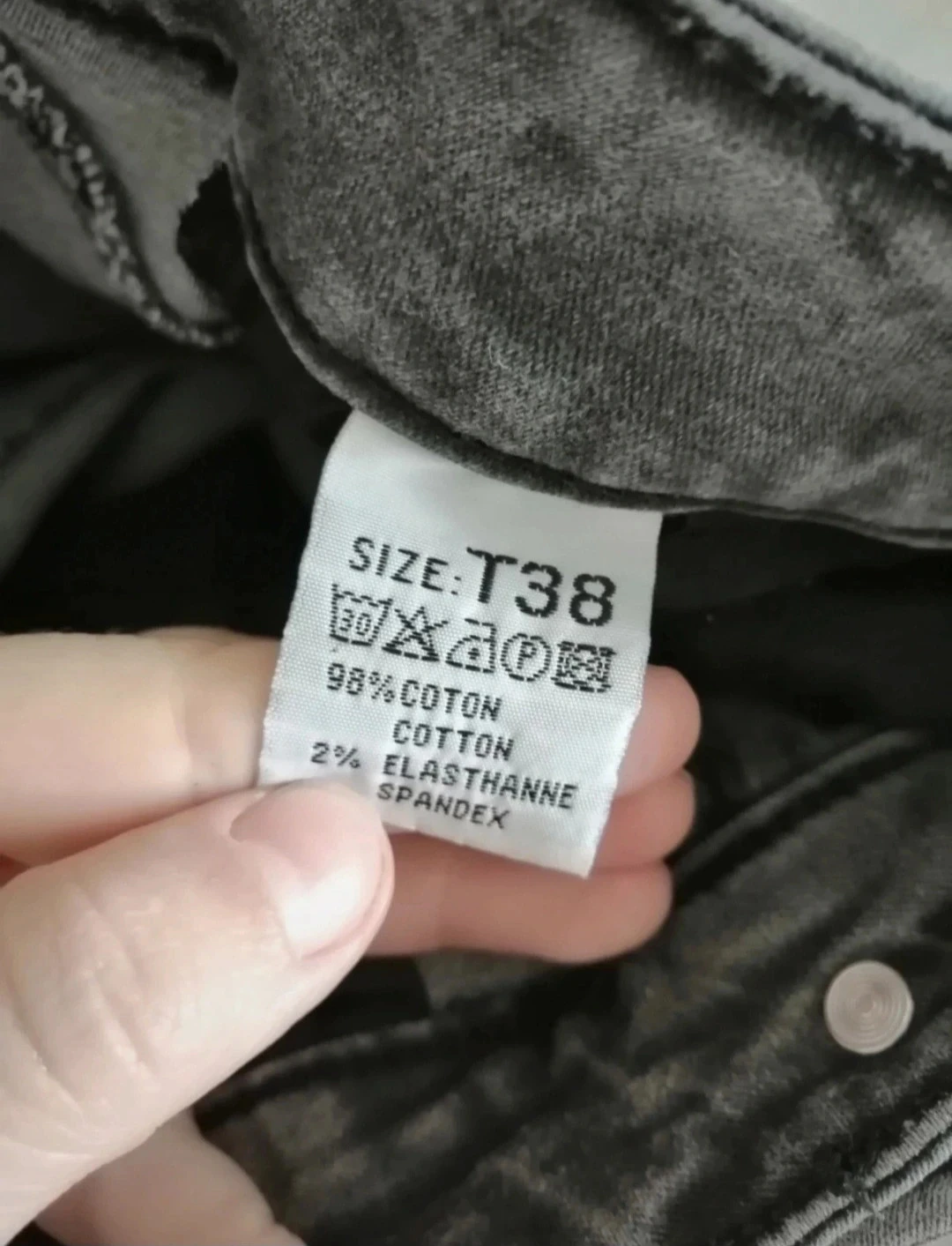 Black grey jeans – photo 5